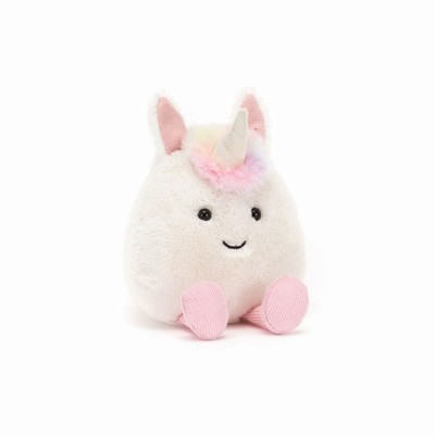 Jellycat Amuseabean Unicorn New Zealand | LOGZC1859